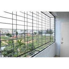 Are you looking for balcony safety grill design? Mild Steel Black Wash Area Safety Grill Balcony Safety Grill For Home Rs 150 Square Feet Id 22517279862