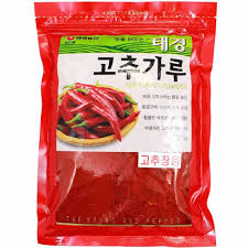 Korean Gochugaru Korean Chili Pepper Powder Tae Kyung 5 Lbs 2 2 Kg Stuffed Peppers Korean Cooking Korean Food