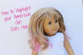 Also cover her body and any areas that aren't being cleaned for the same reason. How To Add Highlights To Your American Girl Dolls Hair American Girl Ideas American Girl Ideas