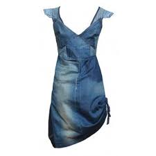 Denim Cocktail Dress Reutilizar Roupas Reciclagem De Roupas Roupas Bordadas