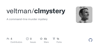 These items will set you apart from the rest of the pack, as you will be taking down the murderer in style! Github Veltman Clmystery A Command Line Murder Mystery