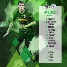 Discover the key facts and see how borussia mönchengladbach 2017/18 performs in the german soccer club ranking. Starting Xi S Borussia Monchengladbach V Man City Itv News