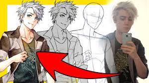 Create line drawing and sketches in a few seconds. How To Draw Yourself As An Anime Character Youtube