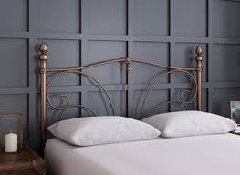 This clock has a brushed nickel finish that blends well with most decors. Metal Headboards Shop Online Or In Store Dreams