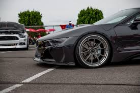 In many cases, the very first stage of bmw i8 upgrade presupposes switching from stock to aggressive fitment wheels and custom tires. Mega Chic Bmw I8 With Vorsteiner Carbon Parts Alu S