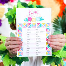 I thought i might as well post them! Easy Hawaiian Luau Party Ideas Printable Crush Parties