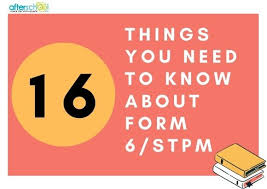 I think we should always have a plan b when plan a doesnt work. 16 Things You Need To Know About Form 6 Stpm