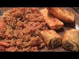 Cajunese Homemade Eggrolls Jambalaya By The Cajun Ninja Youtube Cajun Cooking Cajun Seafood My Favorite Food