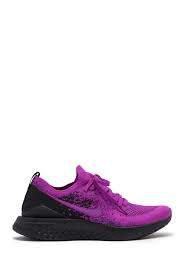 Nike epic react flyknit 2 color: Nike Rubber Epic React Flyknit 2 Running Shoes In Purple Black Purple For Men Save 36 Lyst
