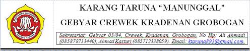Karang Taruna Manunggal Gebyar Surat Pengantar Permohonan Sk Pengurus Karang Taruna 2015 2020