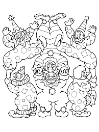 Pour les utilisateurs d'un appareil tactile, explorez en appuyant ou en balayant. Coloriage Clown 321 Coloriage