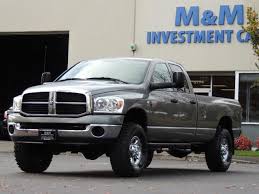 What do you do with a pickup if you don't chop wood for a customer preferred package that bundled precisely 29 separate items engorged the $27,450 base price for the quad cab 4x4 slt plus sport by $6535. 2008 Dodge Ram 2500 Sxt 4x4 6 7 Cummins Diesel Long Bed 84k Mls