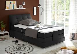 Boxspringbett modesto silberfarbig 120 cm. Concord 120x200 Cm Boxspringbett Mit Motor Schwarz Gunstig Mobel Kuchen Buromobel Kaufen Froschkonig24