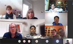 PBJ Editor‐in‐Chief and senior editors meeting with the Wiley...