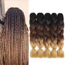 Innovative, easy and completely flawless great solution to hiding knots! Amazon Com Ombre Jumbo Braiding Hair Synthetic Fiber Braiding Hair Ombre Jumbo Braids Hair Extensions 5 Pcs Black Dark Brown Light Brown Beauty