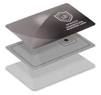 Tarjeta Bloqueador Rfid Protector De Tarjetas Crédito Débito Negro