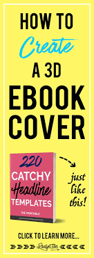How To Make A 3d Ebook Cover In 10 Minutes With Photoshop Ebook Cover Ebook Design Ebook Writing