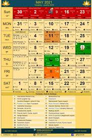 Indian calendar 2021 gives a list of indian festivals and holidays for the year. 2021 May Calendar Indian Holidays Festivals Calendar Rgyan