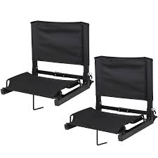 Table with white and yellow chairs 03. Best Prices Lemy Set Of 2 Portable Bleacher Seats Stadium Chair With Backs Folding Chairs For Sporting Events Sports Outdoors Online Retailers Www Training Rmutt Ac Th