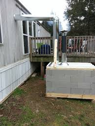 A Cheap Out Side Wood Stove That Works Great Outdoor Wood Burning Furnace Outdoor Wood Furnace Diy Wood Stove