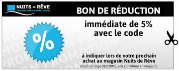 Effectuer un retour chez bonprix. Code Promo Bon De Reduction Nuits De Reve Literie Et Linge De Lits A Nantes St Herblain
