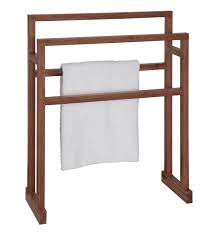 Diy wooden towel rack is ready to serve your needs and add more grace and elegance to the place. Bamboo Towel Rail Bathroom Accessories Towel Rack Free Standing Towel Rack Wooden Towel Rail
