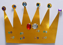 If the template has two parts, line up the edges and staple or glue them together.2 x research source. Royal Crafts For Kids
