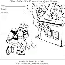 I finally created all new preschool fire safety booklet printables ! Fire Safety For Kids Coloring Pages For Kids And For Adults Coloring Home