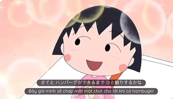 Học tiếng Nhật qua phim Anime cô bé Maruko - P1 Luyện nghe tiếng Nhật  #tailieutiengnhat #luyện_nghe_tiếng_Nhật | Tài liệu tiếng Nhật