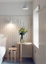 Tongue Groove And Aalto Stools And Table Interior Cladding Interior House Interior