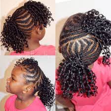 The topic of hairstyles for kids is particularly interesting to every mom who has been blessed with a daughter. Kids Braided Updo W Crochet Added Hair Used Superlinecollection Soft Dread Crochet Hairbydare Naturalhair Soft Dreads Braids For Kids Kids Hairstyles