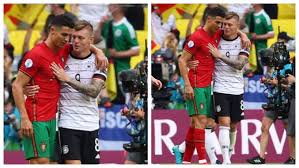 There are only a few iconic football stars being constantly admired across the globe for. Real Madrid Shares Adorable Photo Of Cristiano Ronaldo Toni Kroos Reunion During Portugal Vs Germany Euro 2020 See Pic Latestly