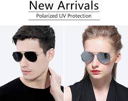 Vivienfang oversized rimless aviator sunglasses metal frame with spring hinges, designer inspired shade for women/men 87247 4.4 out of 5 stars 1,026 $13.88 $ 13. Amazon Com Polarized Aviator Sunglasses For Men Metal Mens Sunglasses Driving Unisex Classic Sun Glasses For Men Women Blue Clothing