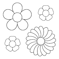 Paper flower template in word. 6 Best Paper Flower Templates Printable Free Printablee Com