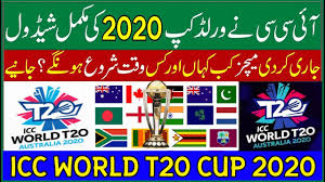 All these teams have further been divided into sub groups a and b. Icc World T20 Cup 2020 Full Schedule Announcement Time Table Date Host Venue Teams Fixtures Youtube