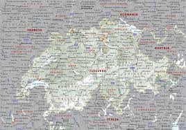 Carta geografica italia carta geografica. Svizzera Carta Geografica Mappa Della Svizzera