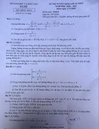 Thí sinh than khó không làm được bài. Ä'ap An Ä'á» Thi Mon Toan Ká»³ Thi Vao Lá»›p 10 Táº¡i Ha Ná»™i NÄƒm 2021 Chinh Xac Nháº¥t