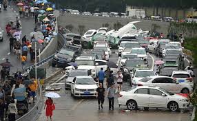 Record rain today in zhengzhou, central #china 's henan province (457.5 mm in 24 hours). Wkwrg7slncfqmm