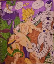 Rule34 - If it exists, there is porn of it  princeadam, cell (dragon  ball), female goku, frieza, son goku  2817889