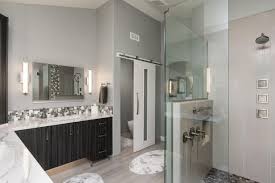 A nice clear shower door will show off that tile work and also helps to make the bathroom appear bigger as well. How To Clean Soap Scum From Shower Doors Hgtv