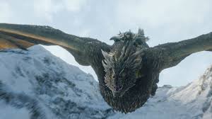 A statue of dragon with shadow behind him over sunset sky with copy space. Game Of Thrones So Who S Able To Ride A Dragon The New York Times