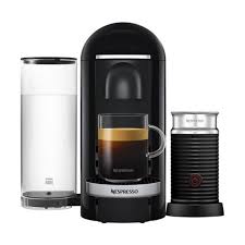 Brew the perfect cup of coffee with naturally formed crema or espresso every time with the nespresso vertuo coffee maker. Nespresso Vertuoline Coffee Espresso Maker With Aeroccino Plus Milk Frother Black Xcite Kuwait