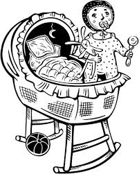 Nativity scenes are displayed just about anywhere during the christmas season. Online Coloring Pages Coloring Page The Kid In The Crib Children Coloring Download And Print Free