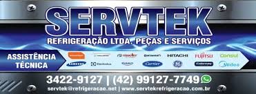 REFRIGERAÇÃO SERVTEK LTDA IRATI PR