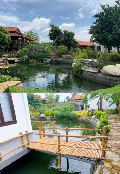 Cơ ngơi "triệu đô" của sao Việt: Mê mẩn biệt thự nhà vườn nghìn m2 của  Trường Giang, Nha Phương