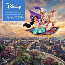Disney Dreams Collection By Thomas Kinkade Studios 2021 Mini Wall Calendar Only 2 97 Reg 9 Become A Coupon Queen In 2020 Disney Calendar Thomas Kinkade Thomas Kinkade Disney
