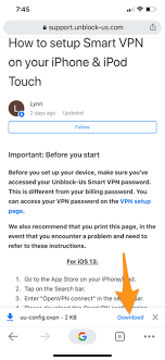 How To Setup Smart Vpn On Your Iphone Ipod Touch Unblock Us