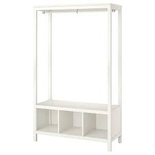 Hemnes Guardaroba A Giorno Mordente Bianco 120x50x197 Cm Ikea It Open Wardrobe Ikea Open Wardrobe Hemnes
