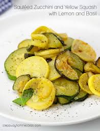 Sauteed Zucchini And Yellow Squash With Lemon And Basil Low Carb Sauteed Zucchini Yellow Squash Recipes Best Low Carb Recipes