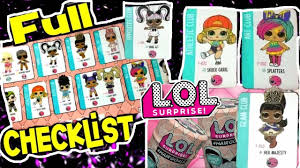 Lol Surprise Hairgoals Checklist Names And Pictures L O L Surprise Dolls Lol Dolls Surprises Lol Dolls Lol Comic Book Cover